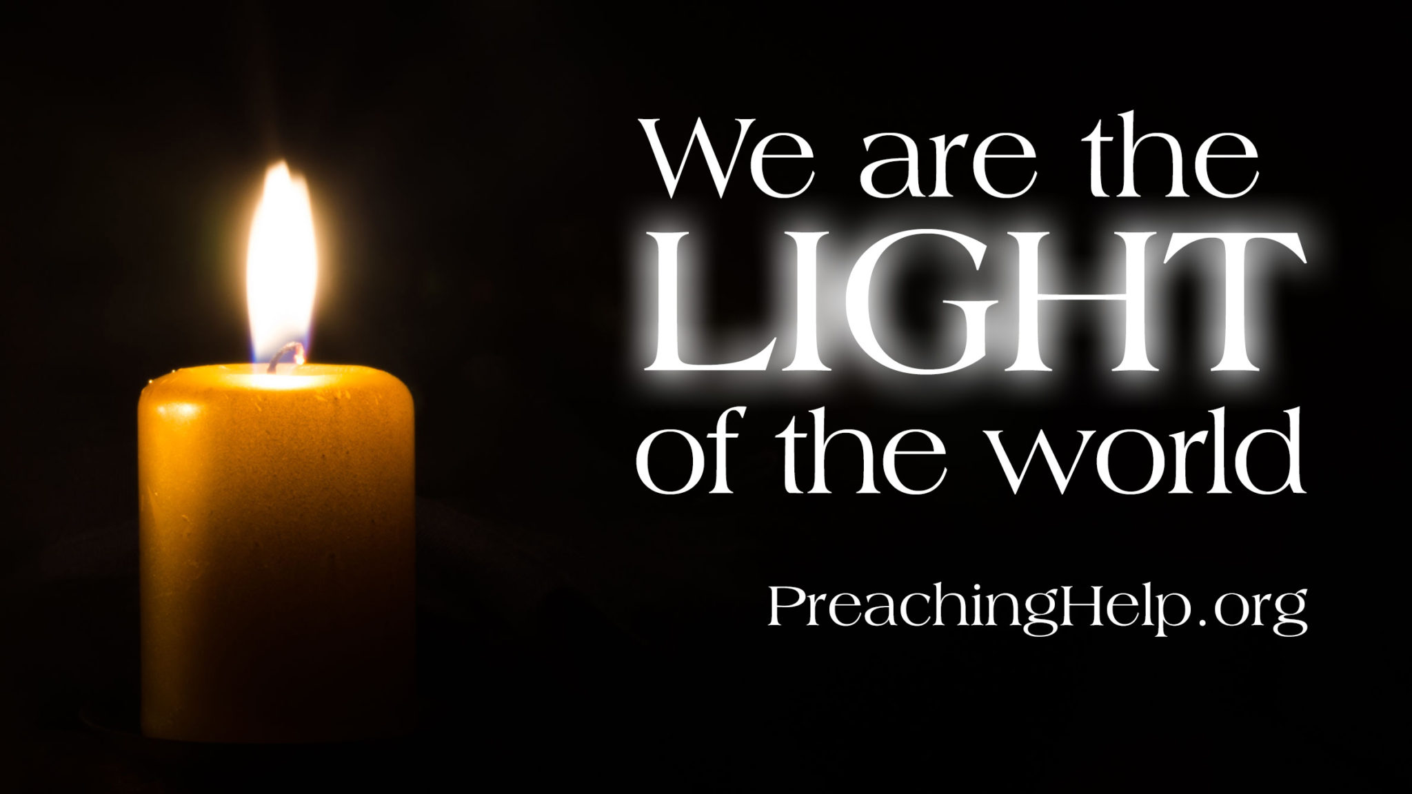 God Calls Us To Be The Light Of The World